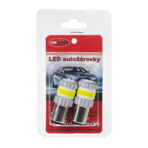 LED BAY15d bílá, dvouvlákno,COB 360⁰, 9-60V, 12W