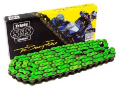 Triple-S Std Chain 420-130 Link Green Color