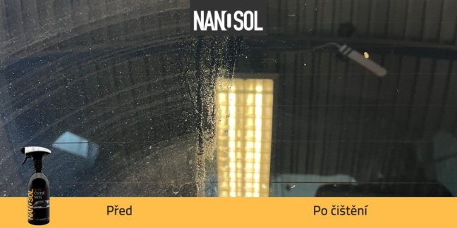 Čistič skel GLASS 500ml