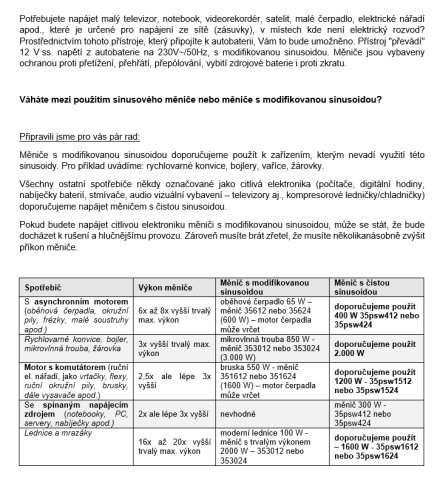 Měnič napětí UPS 1200W 12/230V + nabíječka 12V/10A