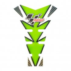 MotoGP tankpad zelený & karbon