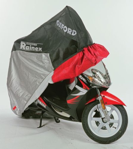Krycí plachta na motocykl OXFORD RAINEX barva stříbrná, velikost S - nepromokavá, s podšívkou