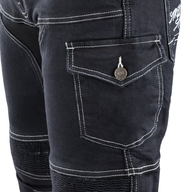 Pánské moto jeansy W-TEC Aredator EVO velikost 46