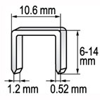 Sešívačka čalounická 10,6 mm