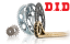 DID Řetězová sada D.I.D X-ring SUZUKI DL 650 V-Strom rok 06-19 - barva řetězu Černá