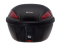 Moto kufr Top Case K-MAX s univerzální plotnou - 30 litrů Černý matný