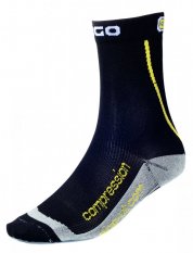 Eigo Cyklistika Short Compression Socks Black - S