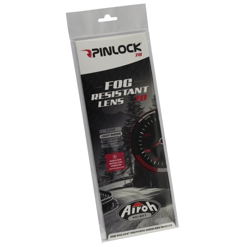 Pinlock 70 Fog Resistant Lens Light Smoke - Airoh REV19 / REV