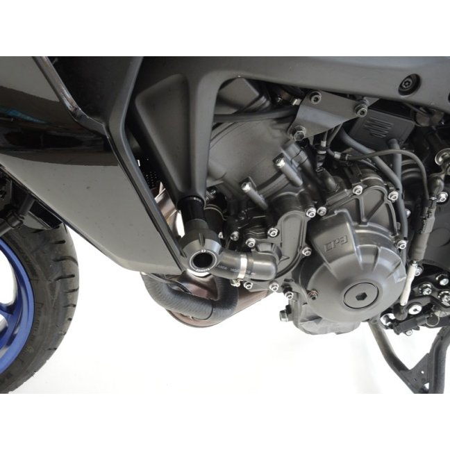 Padací protektory PH01 Yamaha MT-09 / SP, Tracer 9 / GT, XSR 900 - Barva protektorů: Černý polyamid