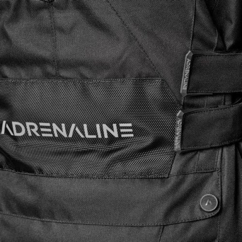 Pánská textilní bunda ADRENALINE CHICAGO 2.0 PPE - černá s chrániči
