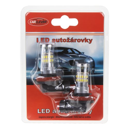 TURBO LED H8 bílá, 12-24V, 48W