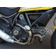 Padací slidery SL01 Ducati Scrambler 800/Café Racer/Classic/Desert Sled/Full Throttle/Icon/Urban Enduro - Barva krytek: Červený eloxovaný hliník, Barva sliderů: Černý polyamid