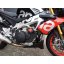 Padací slidery SL01 Aprilia Tuono V4 R / 1100 Factory - Barva krytek: Červený eloxovaný hliník, Barva sliderů: Černý polyamid