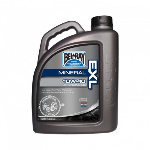BEL-RAY EXL kvalitní motorový olej 4T 10W-40 Mineral 4L