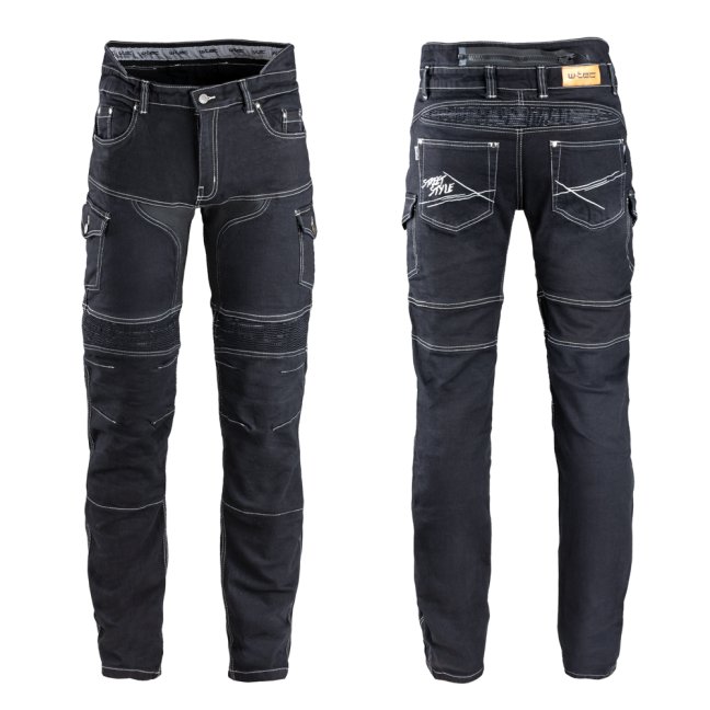 Pánské moto jeansy W-TEC Aredator EVO velikost 46
