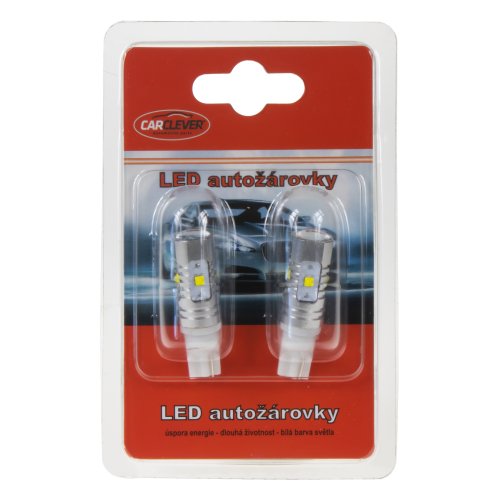 CREE LED T10 bílá, 12-24V, 25W (5x5W)