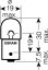 OSRAM 12V R10W (BA15s) 10W standard (10ks)