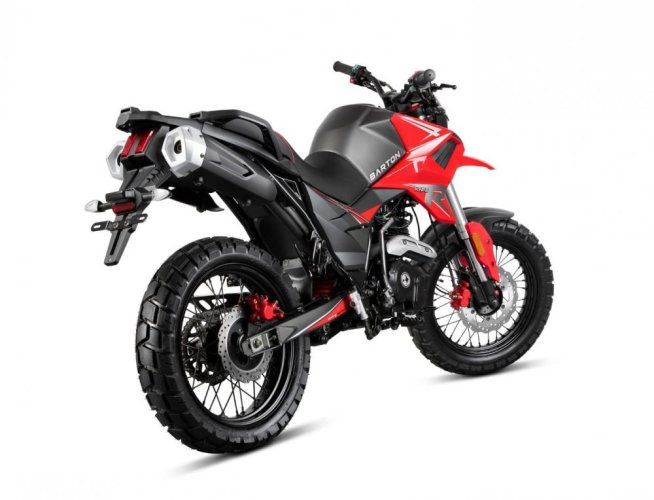 Motocykl Barton motors Hyper 125cc 4t Červená-černá