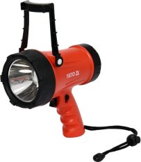 Lampa pistolová POWER LED, bezpřívodová, 3,7V Li-ion, dosvit 250m, 1200lm, IP68