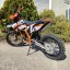 Benzínová motorka Pitbike Markstore Zuumav K5-CB225G 250cc 19/16 - oranžová