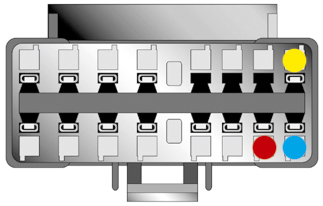 Kabel pro JVC 16-pin / ISO