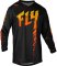 MOTOKROSOVÝ DRES F-16, FLY RACING - USA 2024 DĚTSKÉ (ČERNÁ/ŽLUTÁ/ORANŽOVÁ) Velikost YXL