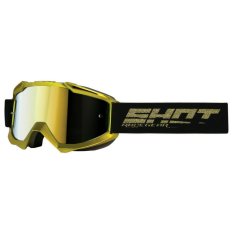 Shot Iris Solid Gold MX Goggles