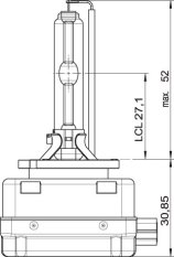 OSRAM 12V D3S 35W xenarc (1ks)