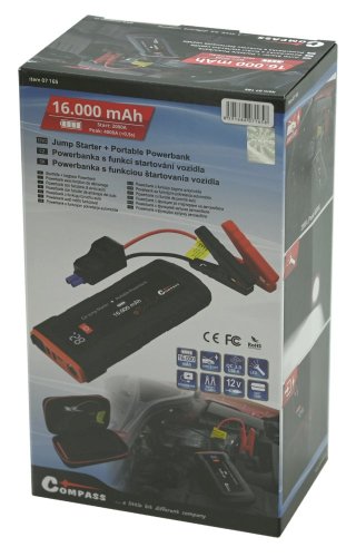 Powerbanka s funkcí SMART JUMP STARTER 16.000mAh 2000A