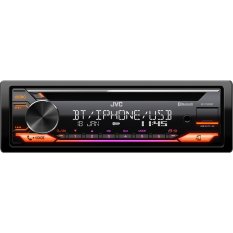 JVC autorádio s CD/MP3/USB/AUX/Bluetooth připojení/multicolor podsvícení/odním.panel