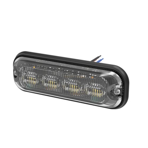 PREDATOR 4x4W LED, 12-24V, modrý, ECE R10