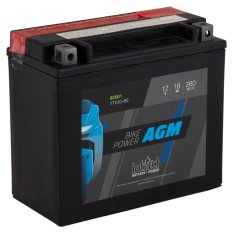 intAct YTX20-BS Maintenance Free AGM Bike-Power Battery