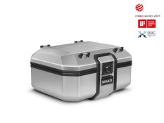 Top case hliníkový kufr SHAD Terra TR37 stříbrný objem 37 litrů