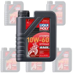 Liqui Moly Oil 4 Stroke - Fully Synth - Offroad Race 10W-60 1L [3053] (Box Qty 6)