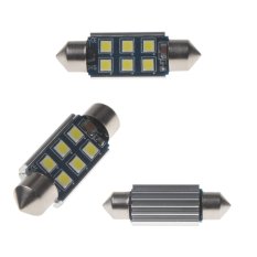 LED sufit (39mm) bílá, 12-24V, 6LED/3030SMD