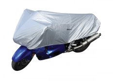 Bike It motocyklová plachta - stříbrná - střední velikost, vhodné do 600ccm
