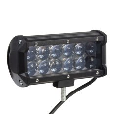 x LED světlo obdélníkové, 12x3W, 162x73x79mm