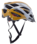 Přilba na kolo - cyklo helma bílo-žlutá AWINA - Velikost M 55-58cm