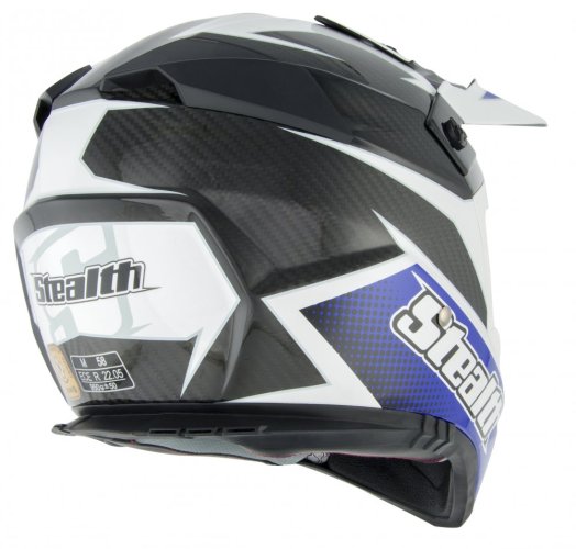 Stealth HD210 GP Replica Adult MX helma - Modrá