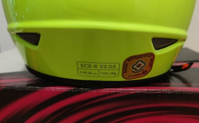 GSB XP-7 KIDS MX OFF ROAD dětská přilba FLUO ŽLUTÁ LESK 49-50cm velikost S