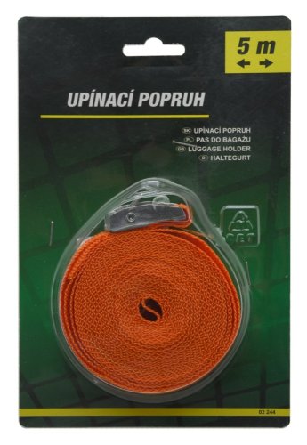 Popruh upínací 1x5m  GREEN