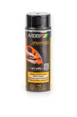 Motip Sprayplast černý saténový lesk 400ml