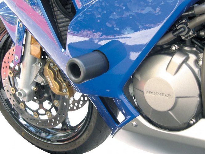 BikeTek Black STP Crash Protector pro Ducati 1100 Hypermotard Vše