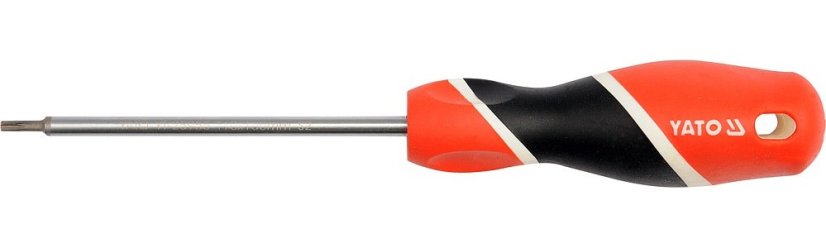 Šroubovák torx s otvorem T25 x 100 mm magnetický S2