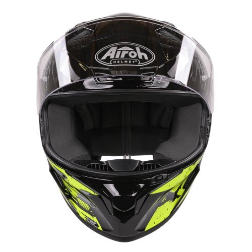 2020 Airoh Valor Full Face Helmet - Akuna Yellow Gloss