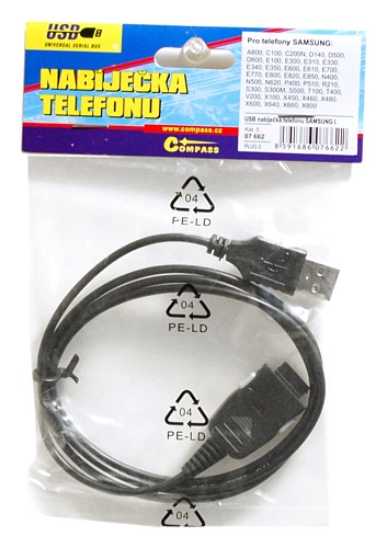 Nabíječka telefonu USB SAMSUNG I.