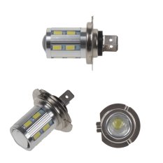 LED H7 bílá 10-30V, 12SMD 5630 + 3W