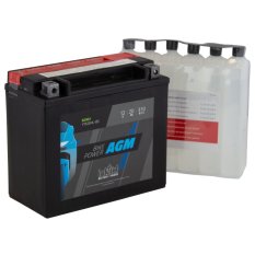 intAct YTX20HL-BS Maintenance Free AGM Bike-Power Battery