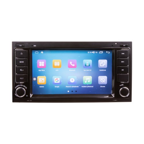 Autorádio pro VW Touareg 2004-2011 / T5 2003-2010 s 7" LCD, Android, WI-FI, GPS, CarPlay, 4G, BT