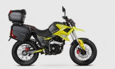 Motocykl Barton motors Hyper 125cc 4t Žlutá-černá bez kufrů